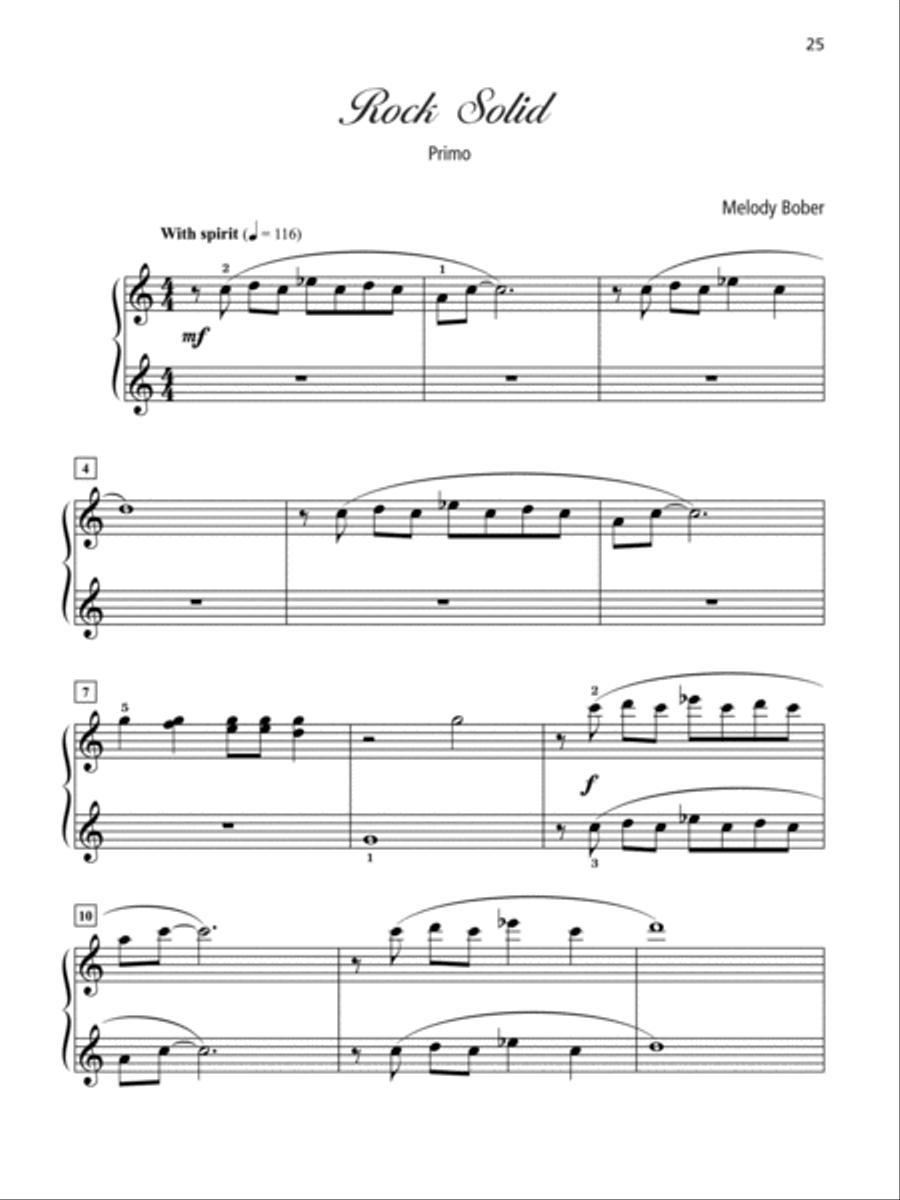 Grand Duets for Piano, Book 4 Small Ensemble scores gallery preview page 7
