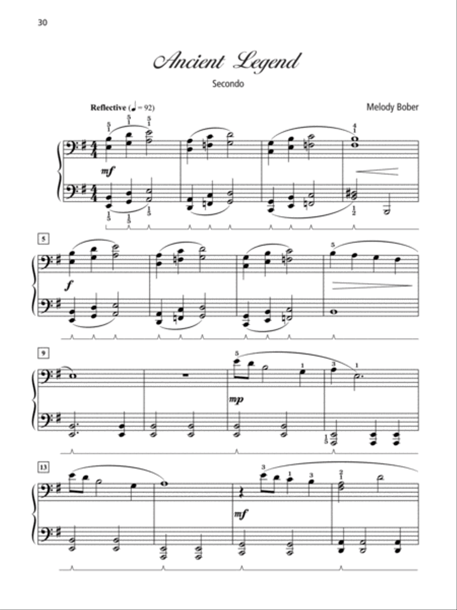 Grand Duets for Piano, Book 4 Small Ensemble scores gallery preview page 8