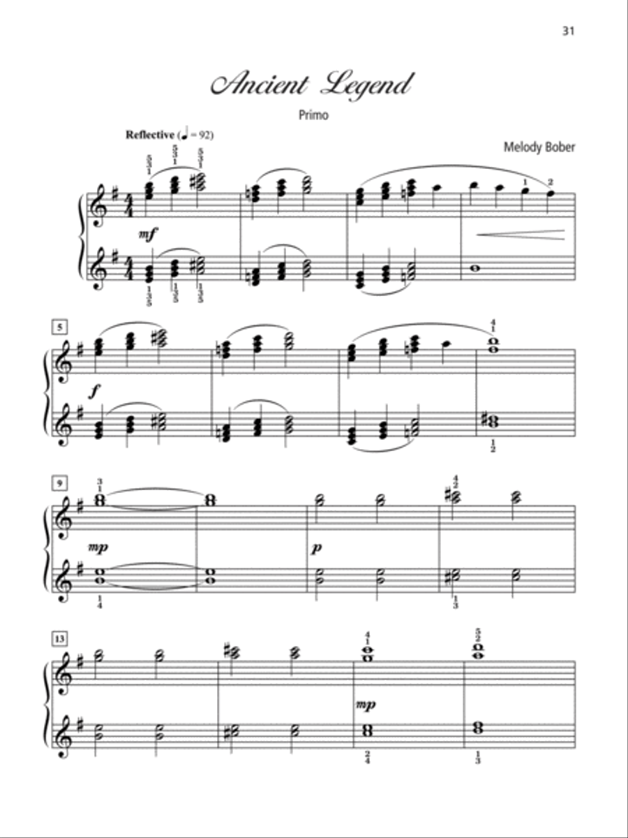 Grand Duets for Piano, Book 4 Small Ensemble scores gallery preview page 9
