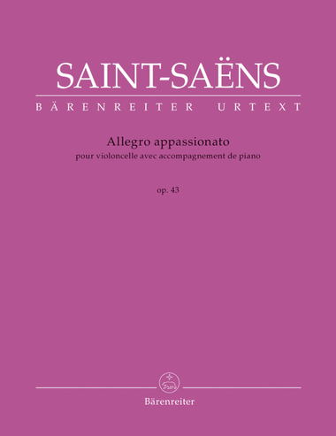 Allegro appassionato for Violoncello mit Klavierbegleitung op. 43