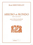 Arioso Et Rondo Dans Le Style Ancien