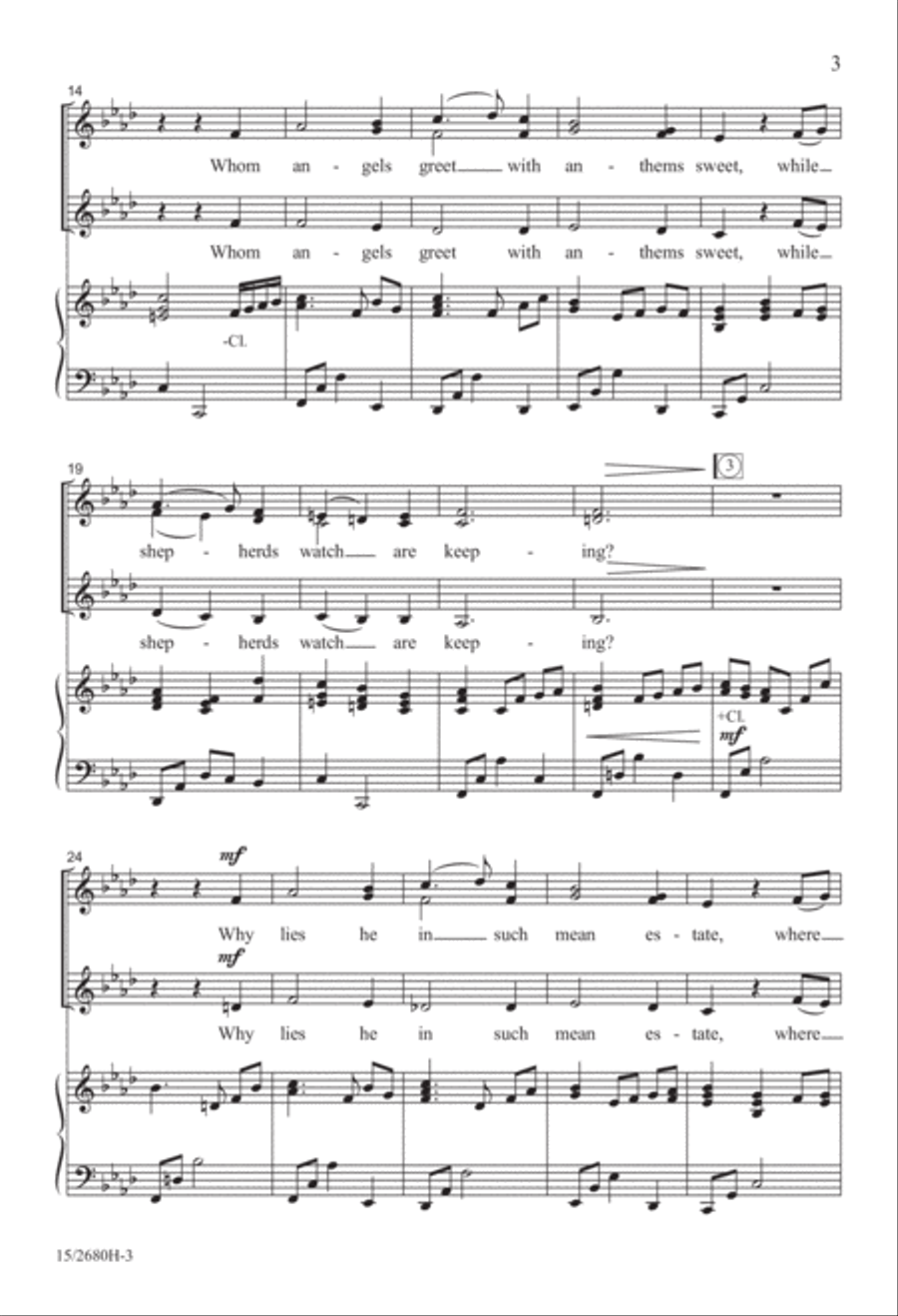 What Child Is This What Child Is This SSA scores gallery preview page 4