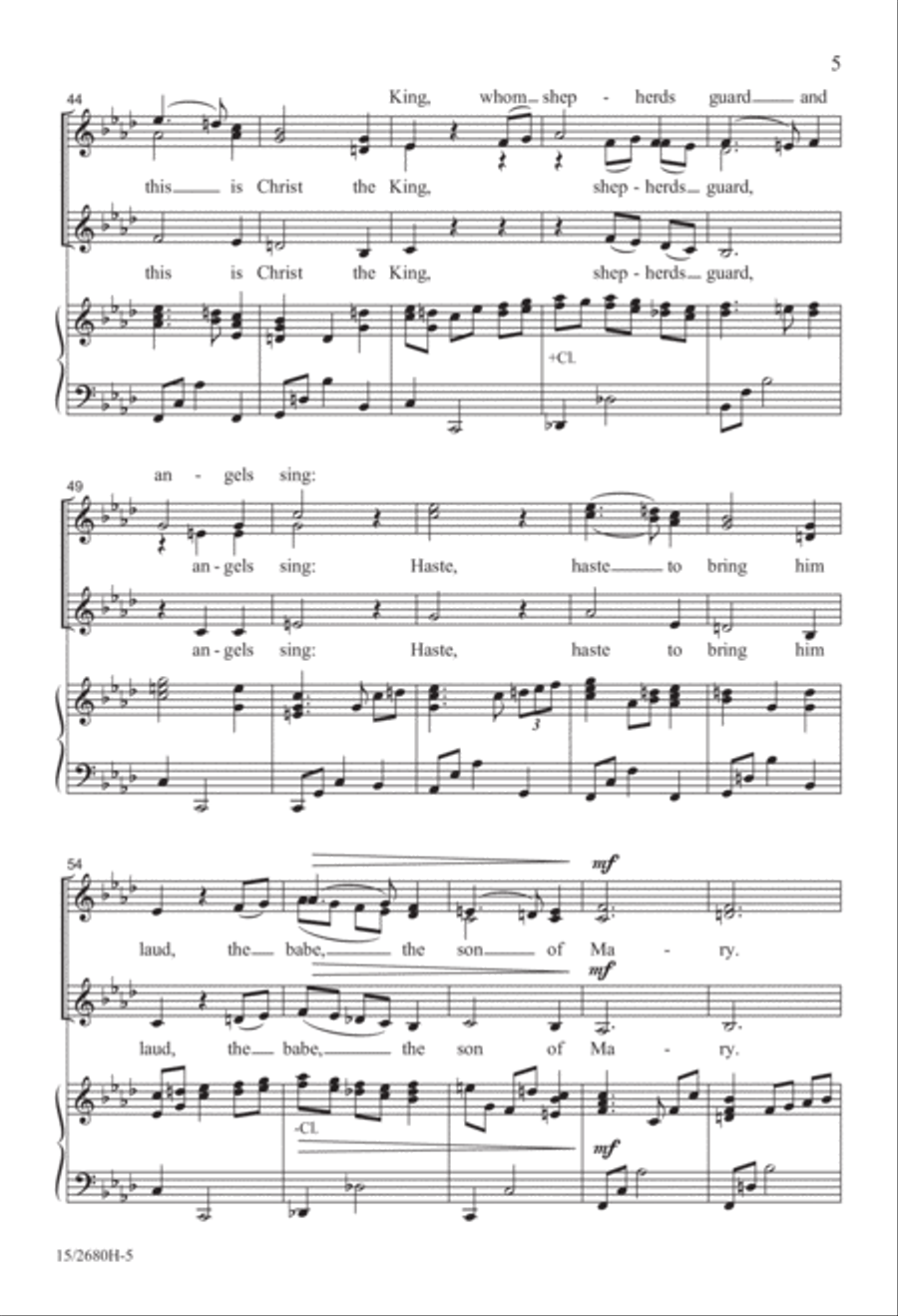 What Child Is This What Child Is This SSA scores gallery preview page 6