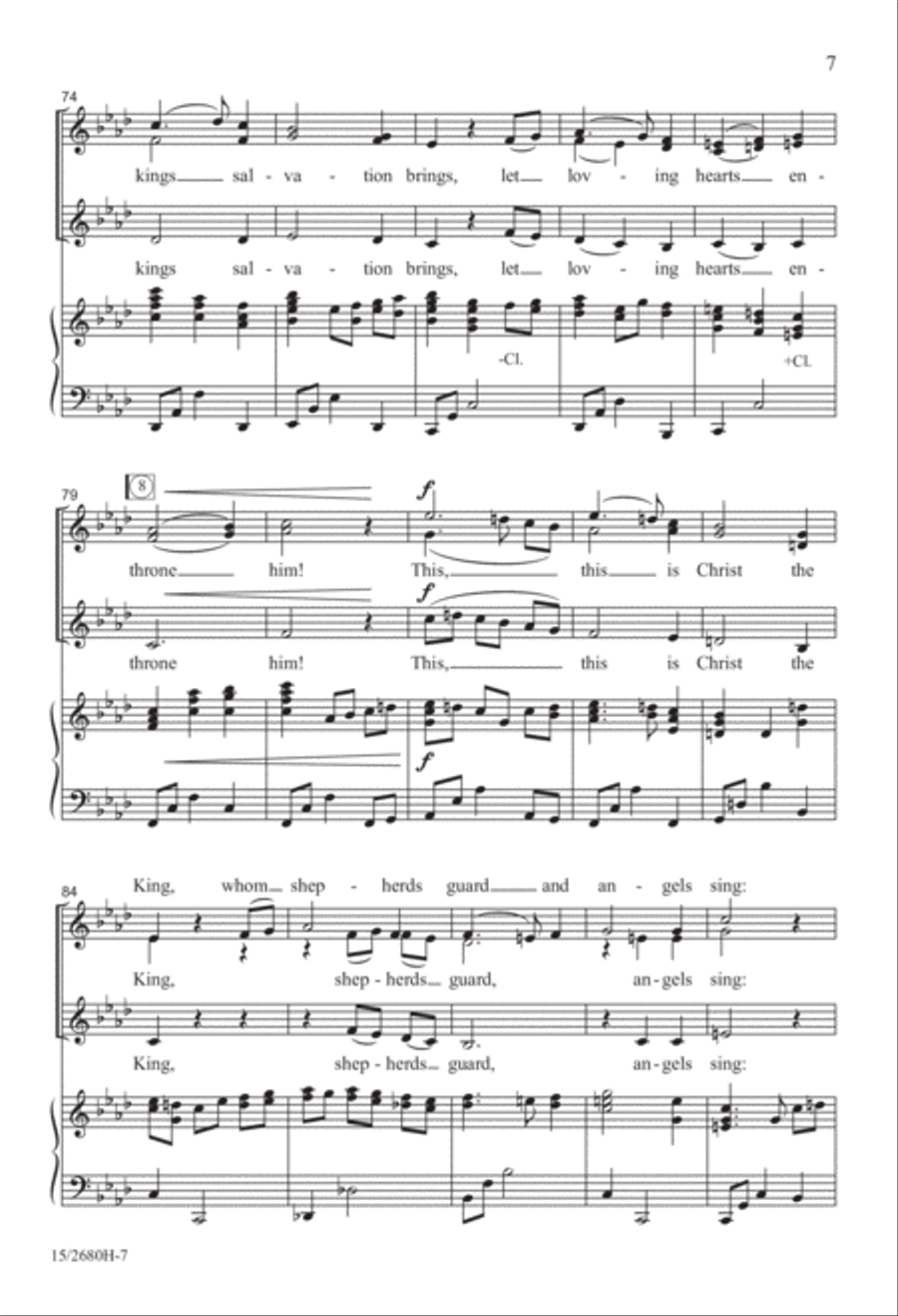What Child Is This What Child Is This SSA scores gallery preview page 8