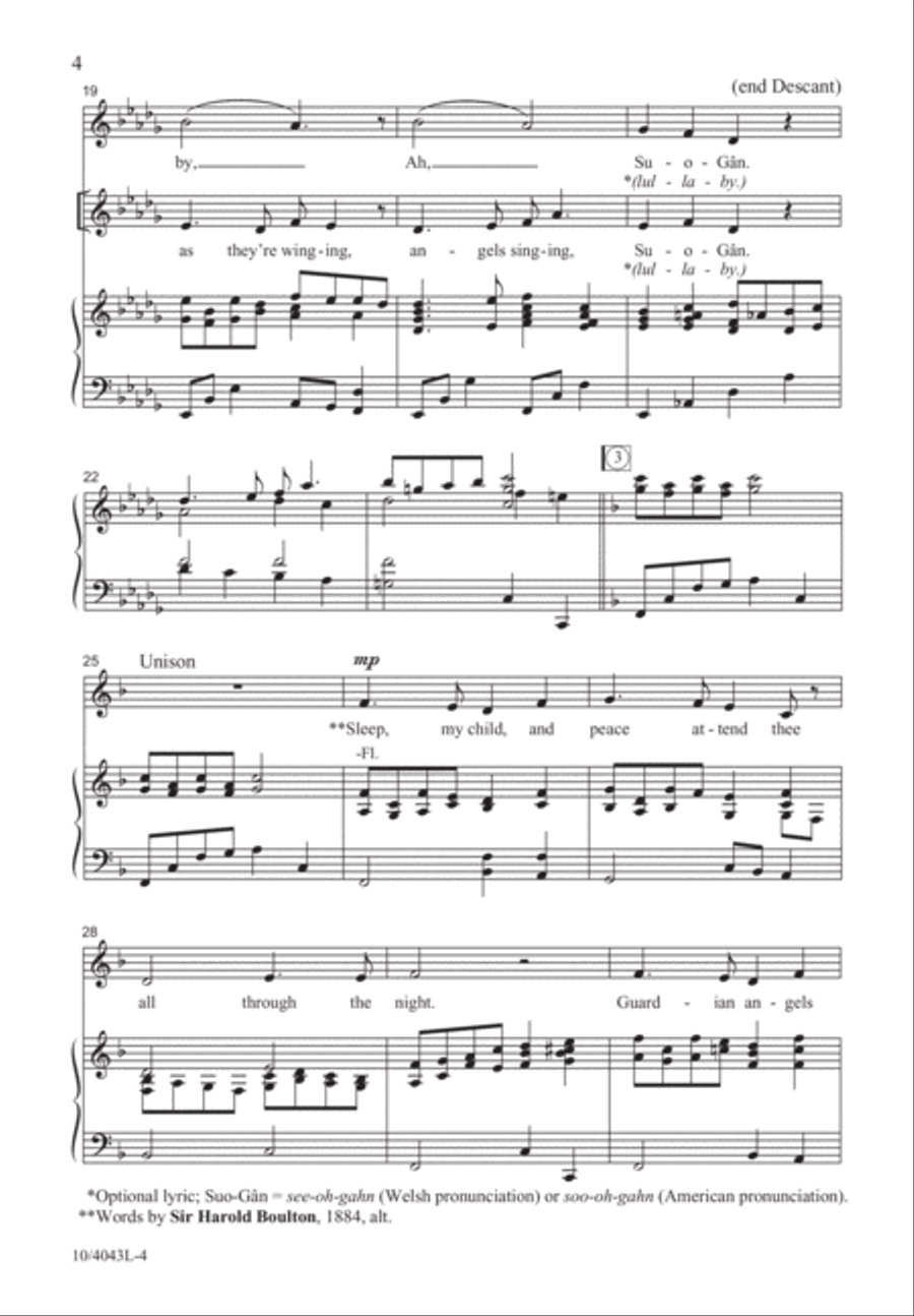 Lullaby Lullaby 2-Part scores gallery preview page 5