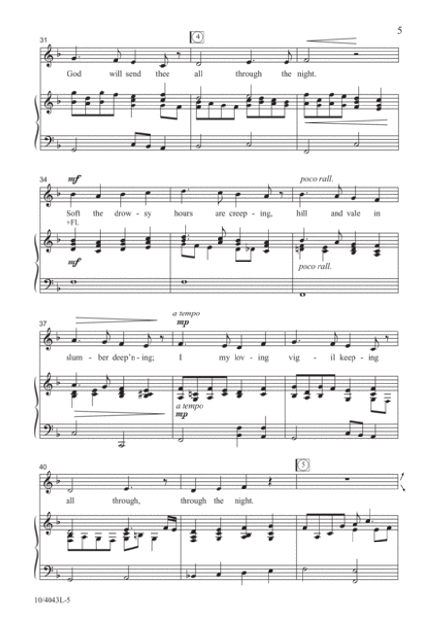 Lullaby Lullaby 2-Part scores gallery preview page 6