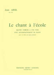 Chant a l'ecole Op. 144
