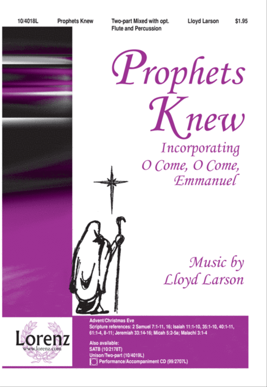 Prophets Knew Prophets Knew 2-Part scores gallery preview page 2