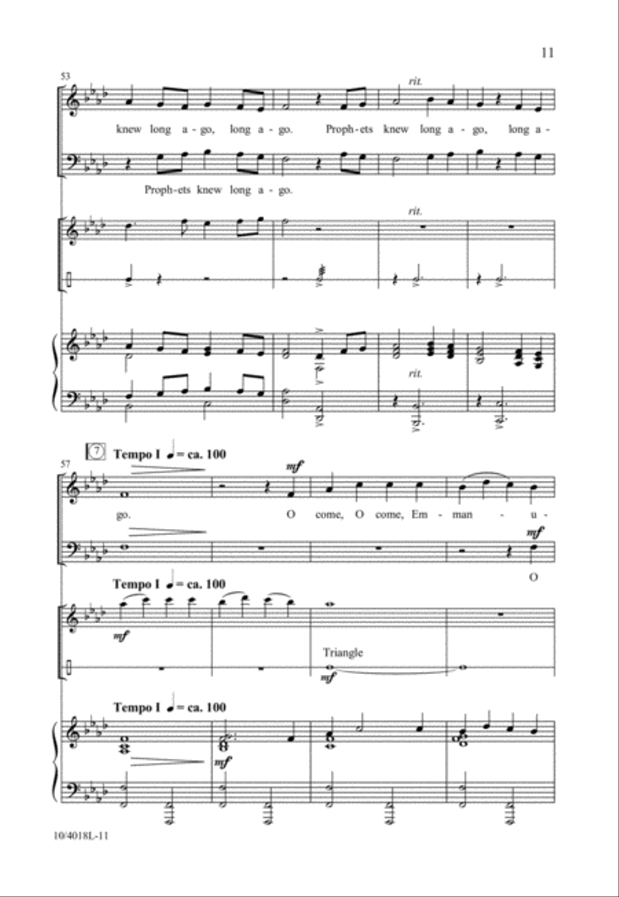 Prophets Knew Prophets Knew 2-Part scores gallery preview page 12
