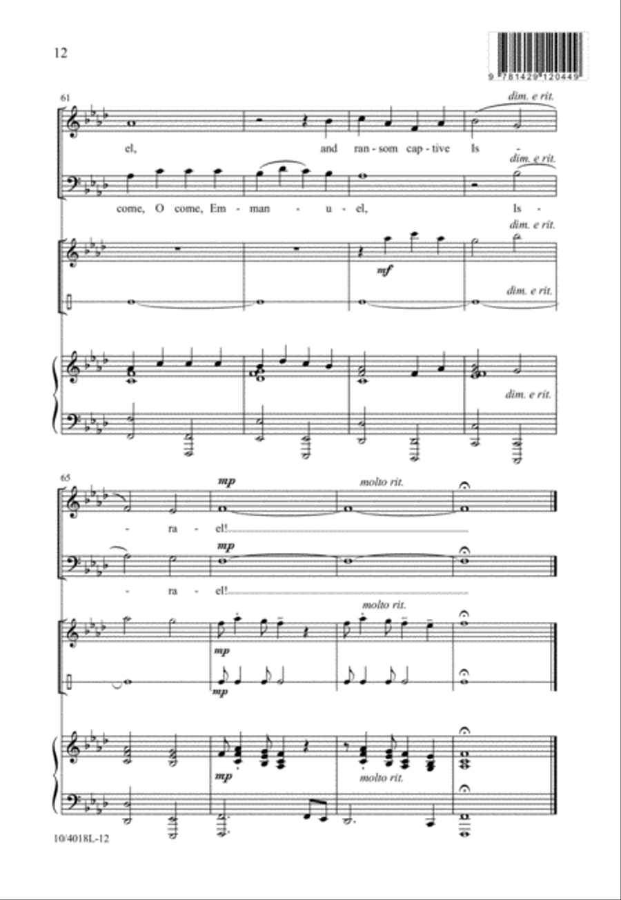Prophets Knew Prophets Knew 2-Part scores gallery preview page 13
