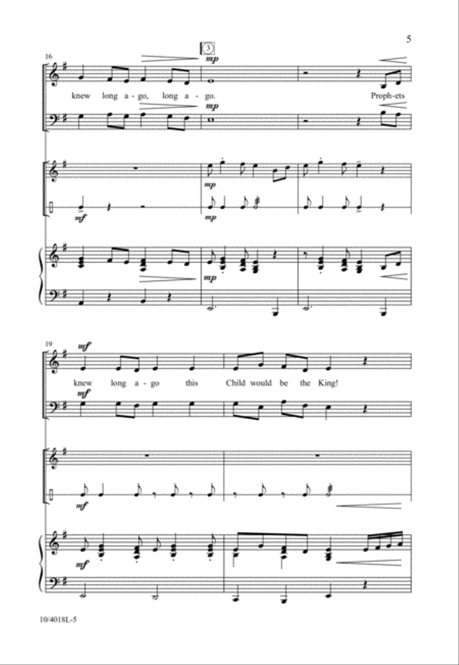 Prophets Knew Prophets Knew 2-Part scores gallery preview page 6
