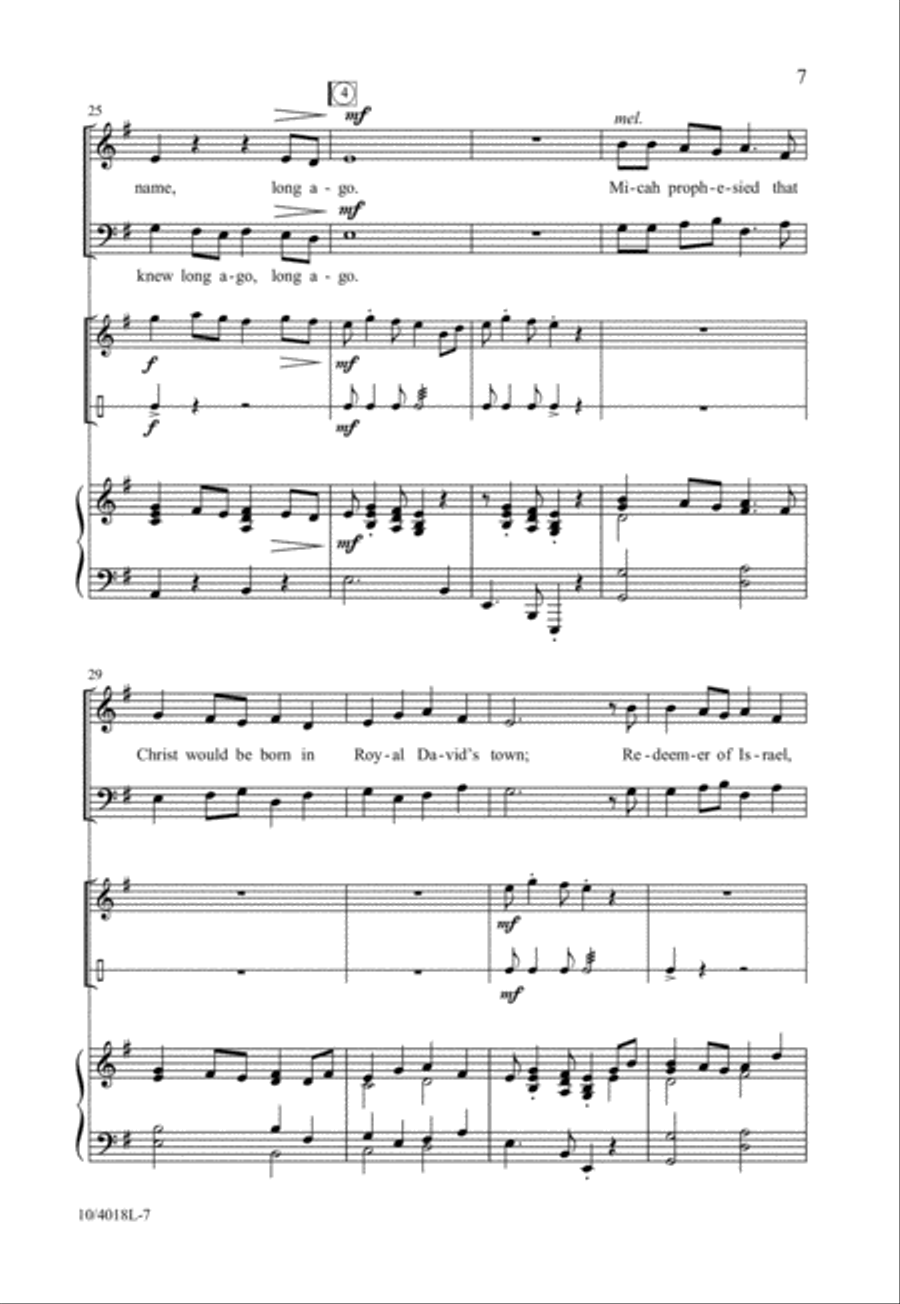 Prophets Knew Prophets Knew 2-Part scores gallery preview page 8
