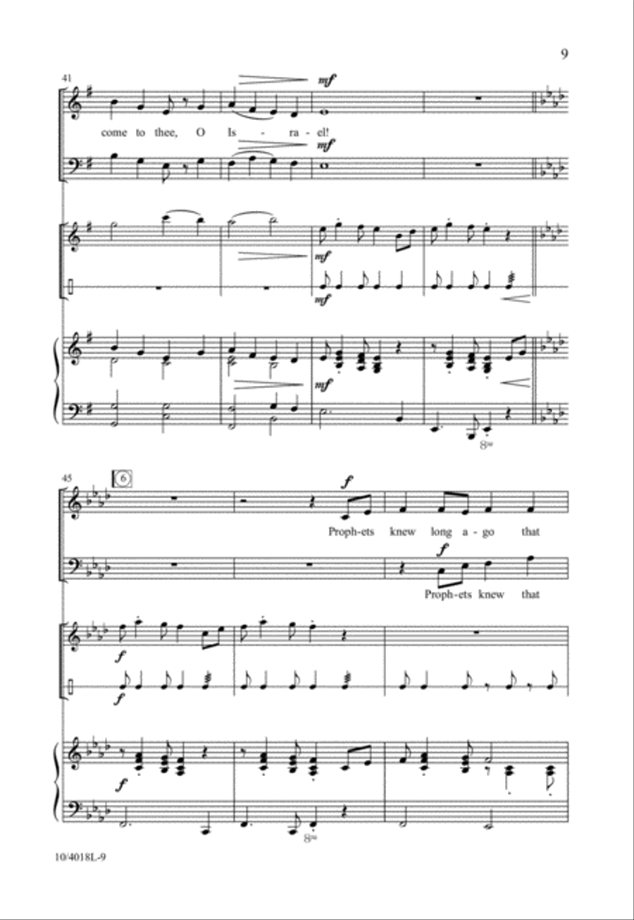 Prophets Knew Prophets Knew 2-Part scores gallery preview page 10