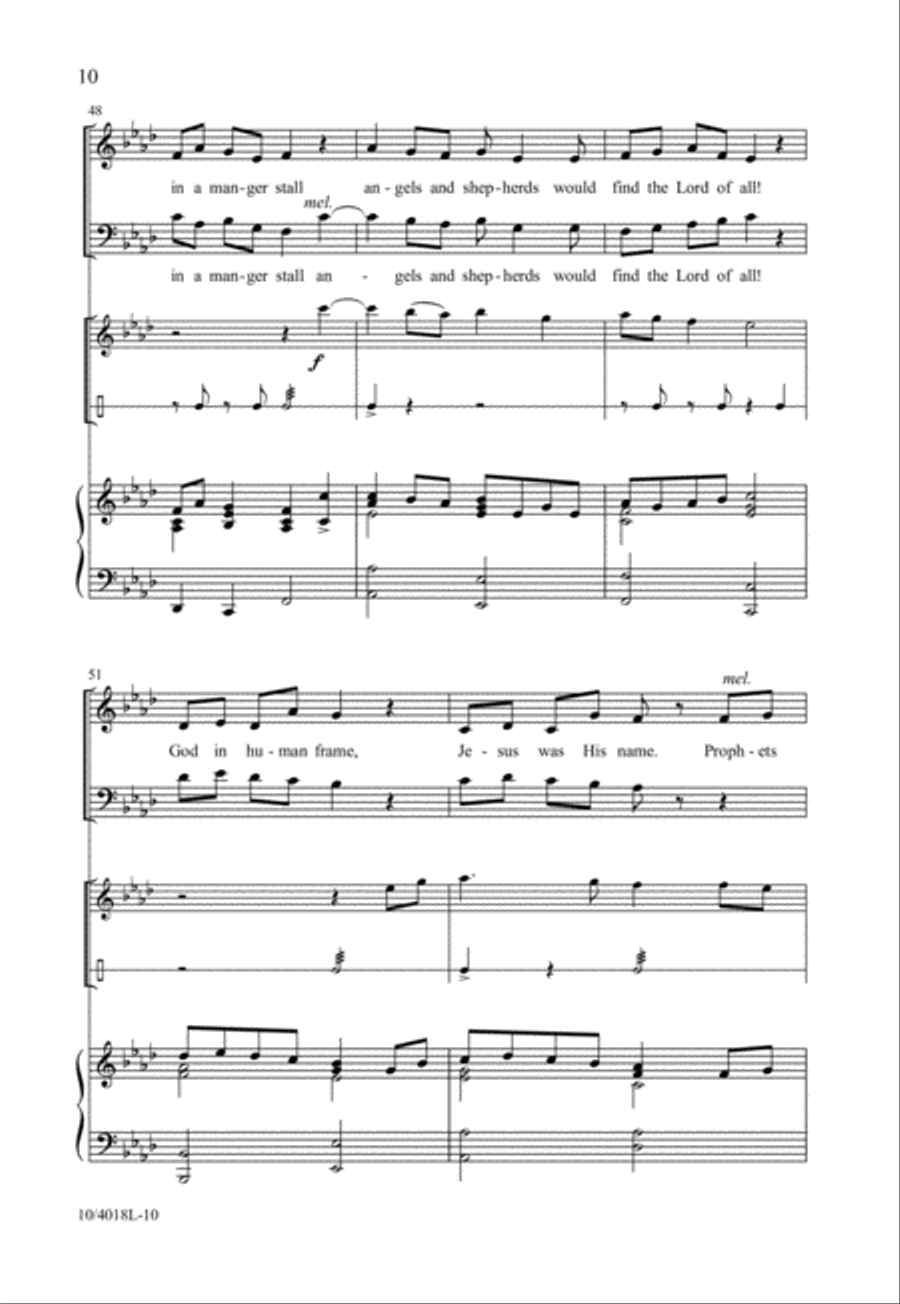 Prophets Knew Prophets Knew 2-Part scores gallery preview page 11