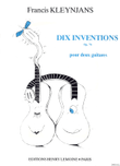 Inventions (10) Op.76 mini preview