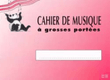 Cahier De Musique Pour Enfant 3 Grosses Portees