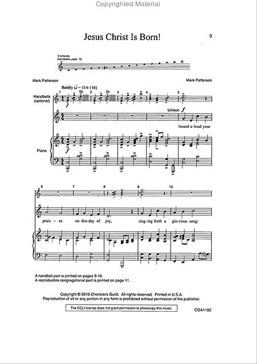 Jesus Christ Is Born Jesus Christ Is Born 2-Part scores gallery preview page 2