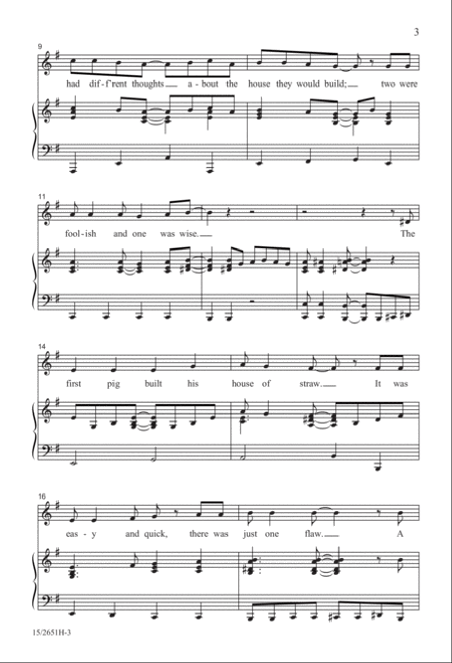The Swine Song The Swine Song 2-Part scores gallery preview page 4