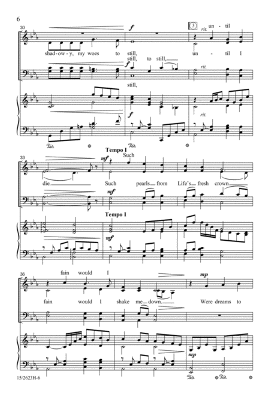 If There Were Dreams to Sell 4-Part scores gallery preview page 7