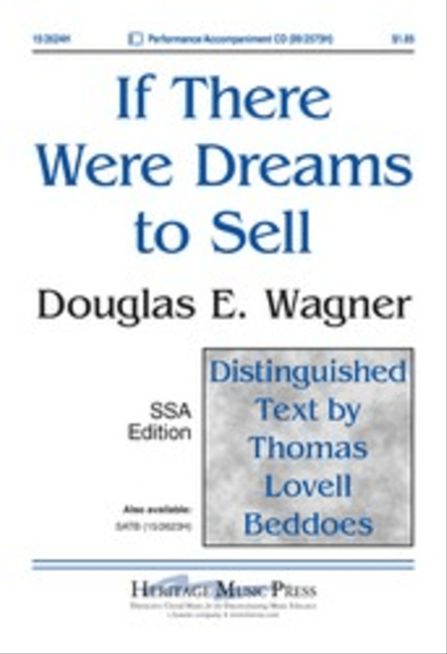 If There Were Dreams to Sell SSA scores gallery preview page 1