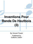 Inventions Pour Bande De Hautbois (3)