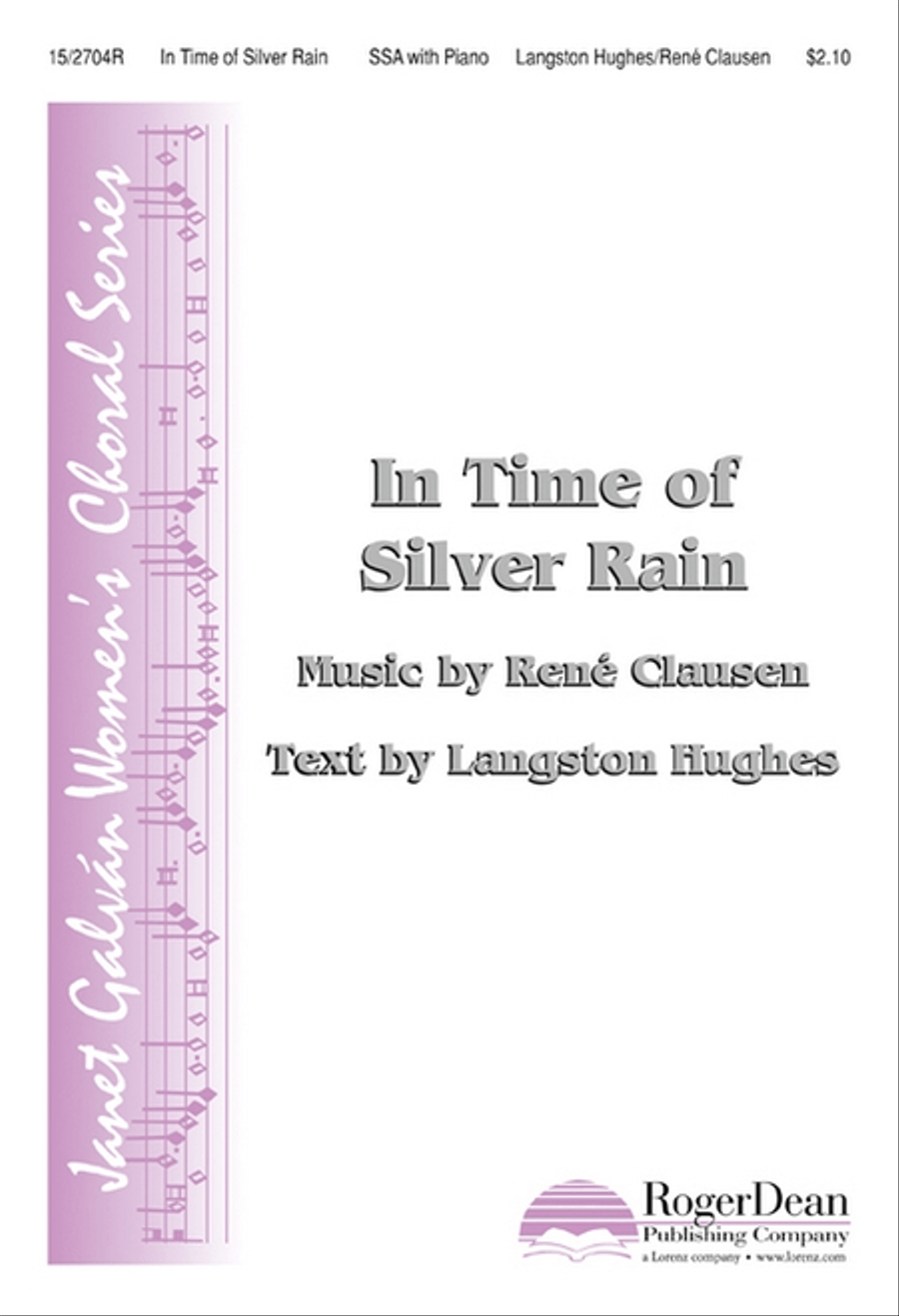 In Time of Silver Rain In Time of Silver Rain SSA scores gallery preview page 1