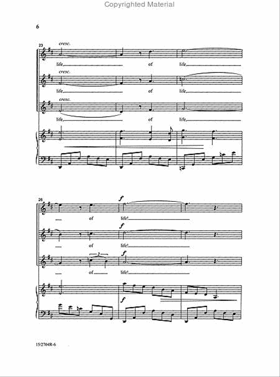 In Time of Silver Rain In Time of Silver Rain SSA scores gallery preview page 3