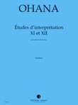Etudes d'interpretation No. 11 et 12