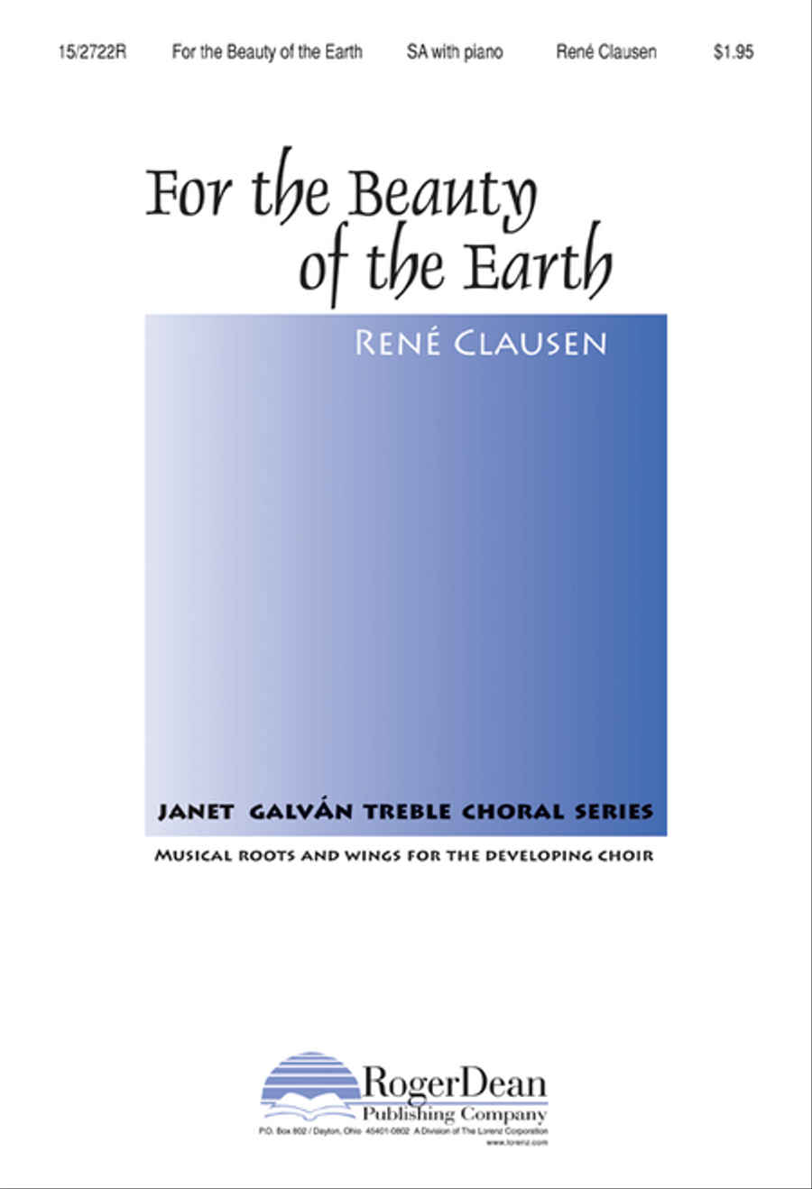 For the Beauty of the Earth SA scores gallery preview page 1