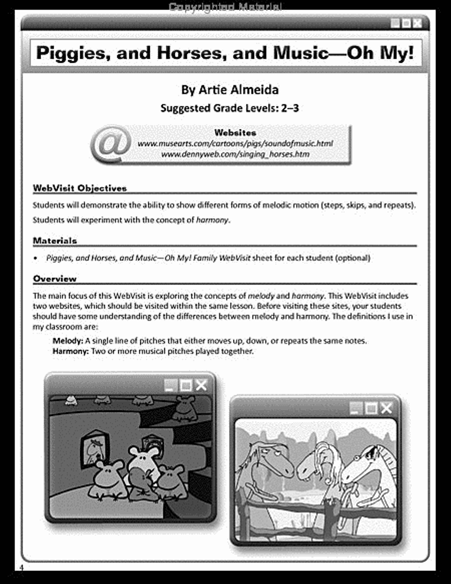 A Wide World of WebVisits Activity Books scores gallery preview page 2