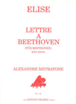 Elise: Lettre a Beethoven