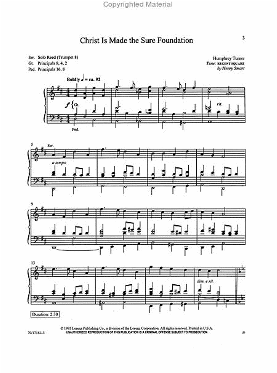 The Frantic Organist Organ Solo scores gallery preview page 2