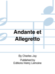 Andante et allegretto