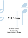 Et L'Hiver