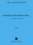 In Advance Of The Broken Time