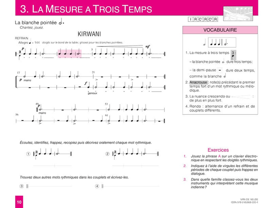 Objectif 5e Collection / Songbook - Sheet Music page 3