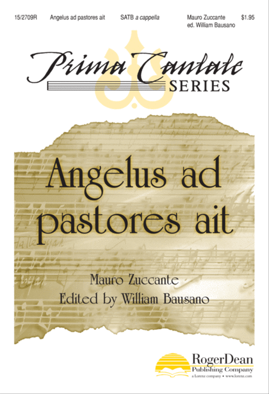 Angelus ad pastores ait Angelus ad pastores ait 4-Part scores gallery preview page 2