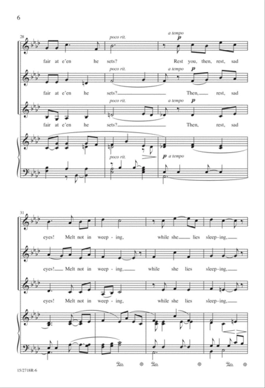 Weep You No More Weep You No More SSA scores gallery preview page 7
