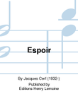 Espoir