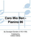 Caro Mio Ben - Pianino 86