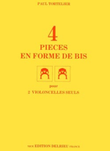 Pieces En Forme De Bis (4)
