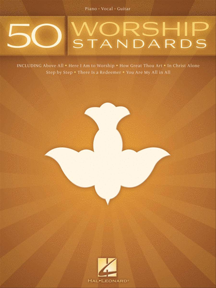 50 Worship Standards Piano, Vocal, Guitar scores gallery preview page 1