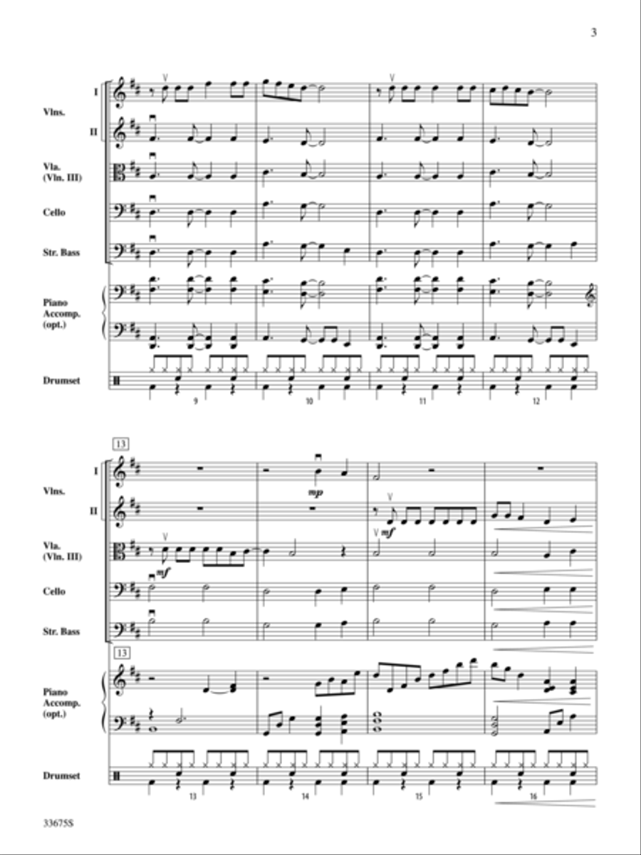 21st Century Breakdown, Selections from String Orchestra scores gallery preview page 3