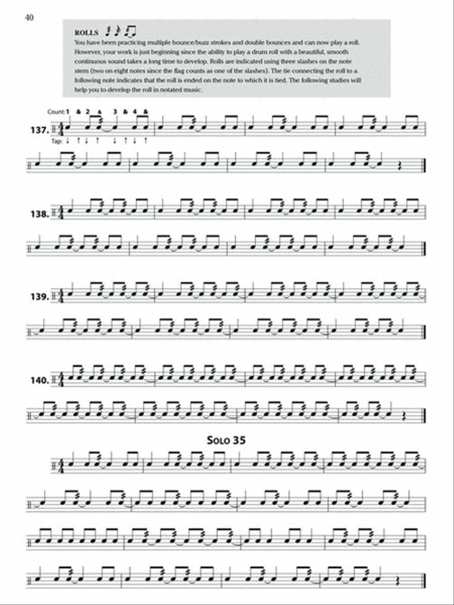 Rhythm Reading for Drums - Book 1 Snare Drum scores gallery preview page 6