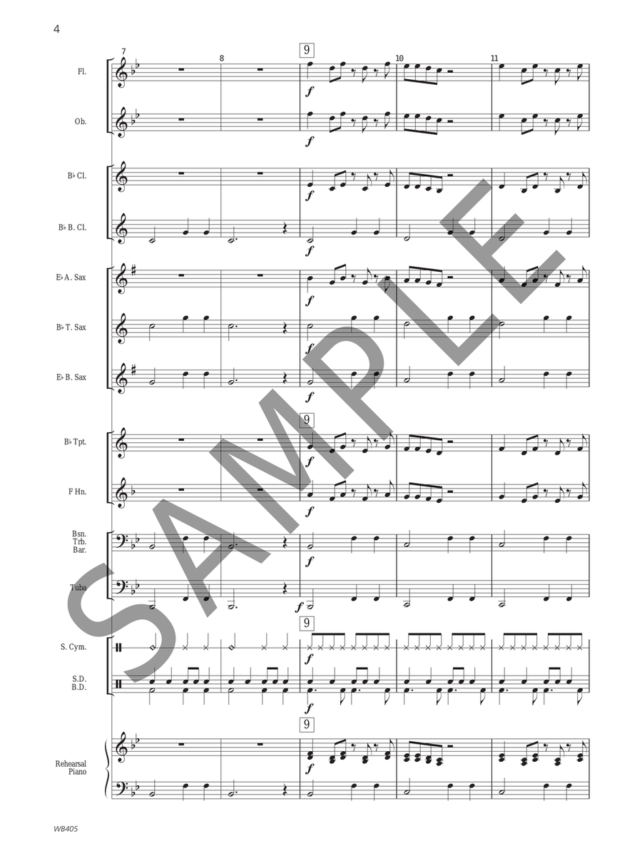 Cha Cha de Salsa - Score Concert Band - Sheet Music page 5