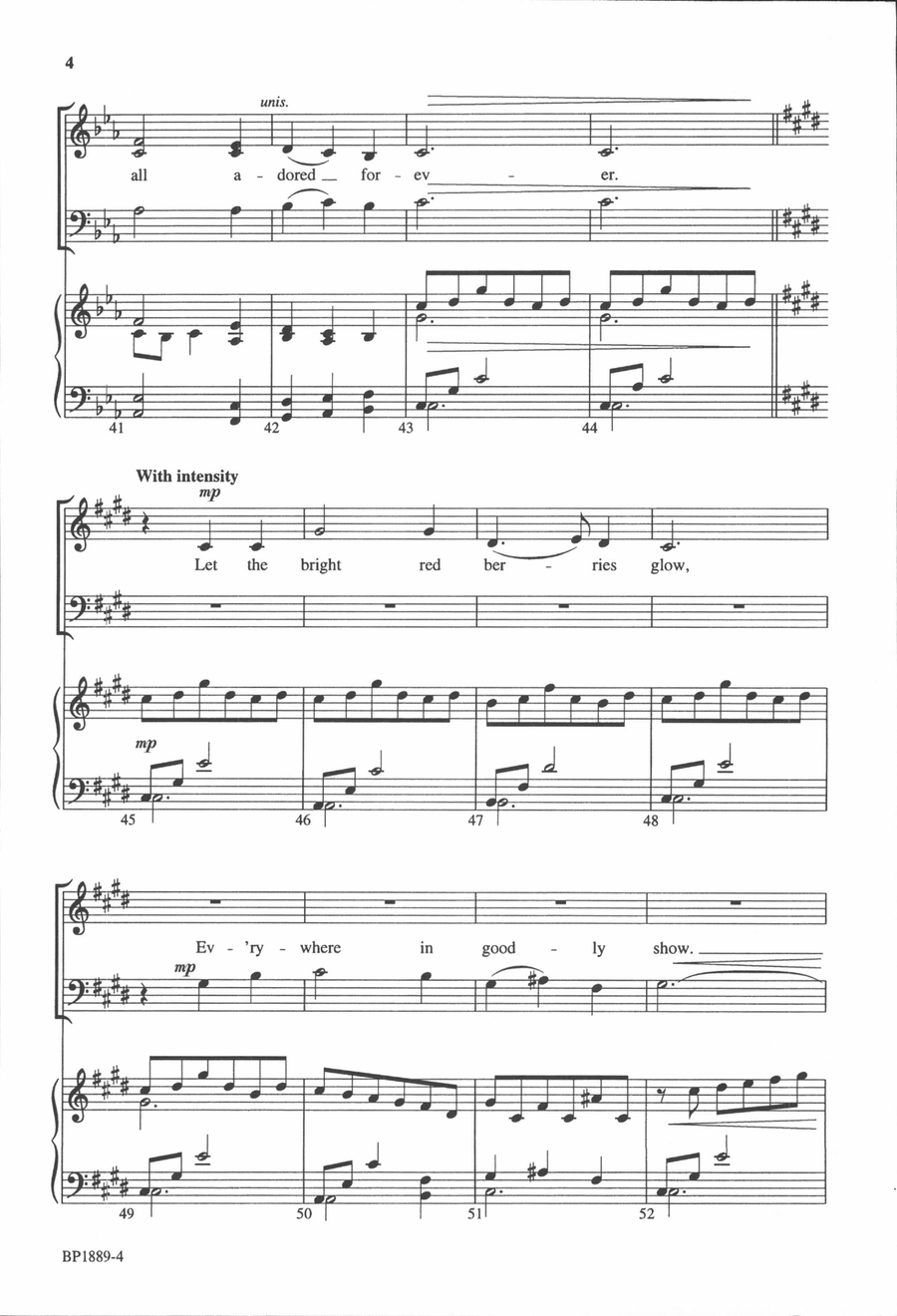 Born On This Day Born On This Day 4-Part scores gallery preview page 5