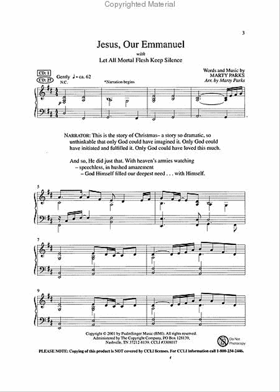 He Is Born - Emmanuel! (Book) Choir scores gallery preview page 2