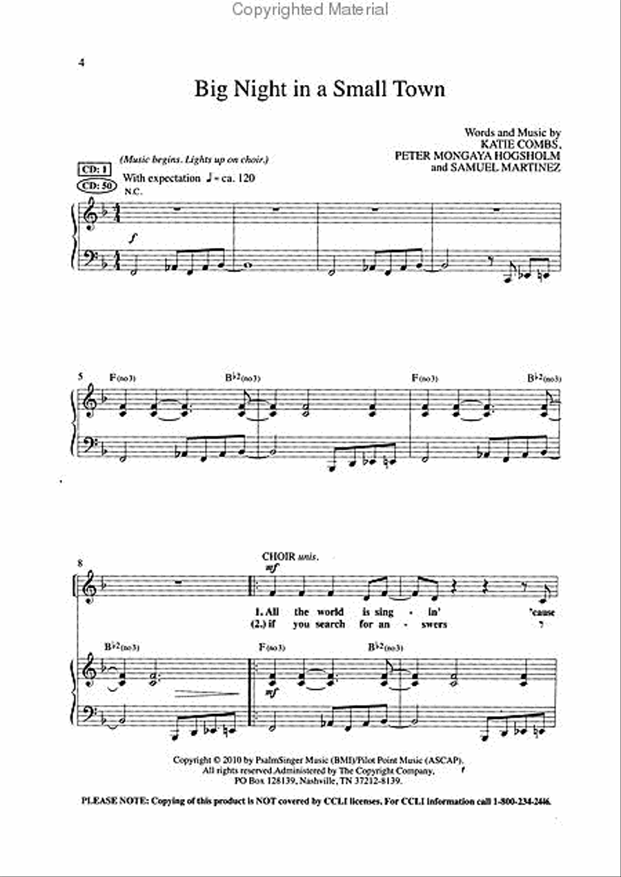 The Present Is the Future (Book) Unison Choir scores gallery preview page 2