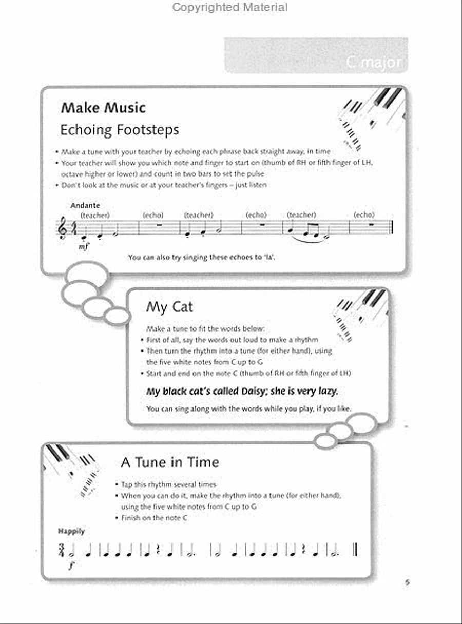 Joining the Dots, Book 1 (Piano) Piano Method scores gallery preview page 3