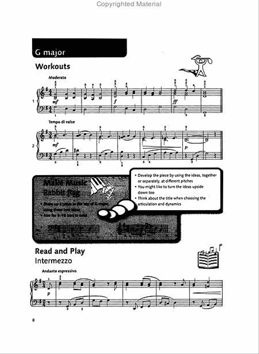 Joining the Dots, Book 5 (Piano) Piano Method scores gallery preview page 3